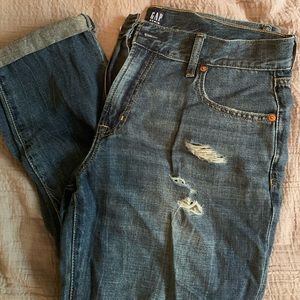 GAP girlfriend jeans